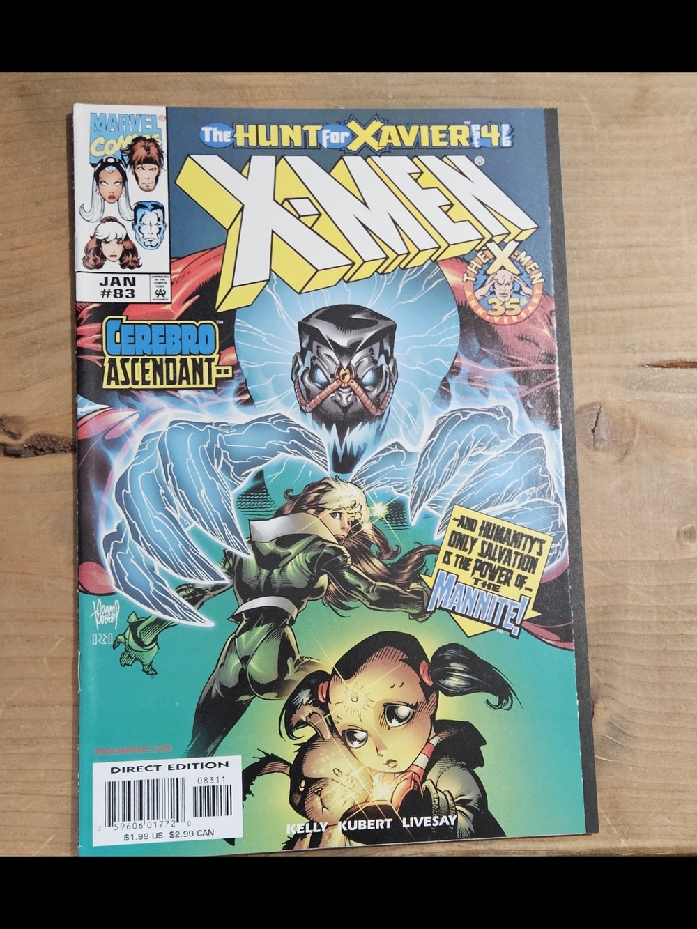 X-Men #83 (Marvel Comics January 1999) Very Fine Condition Raw 9.6-9.8